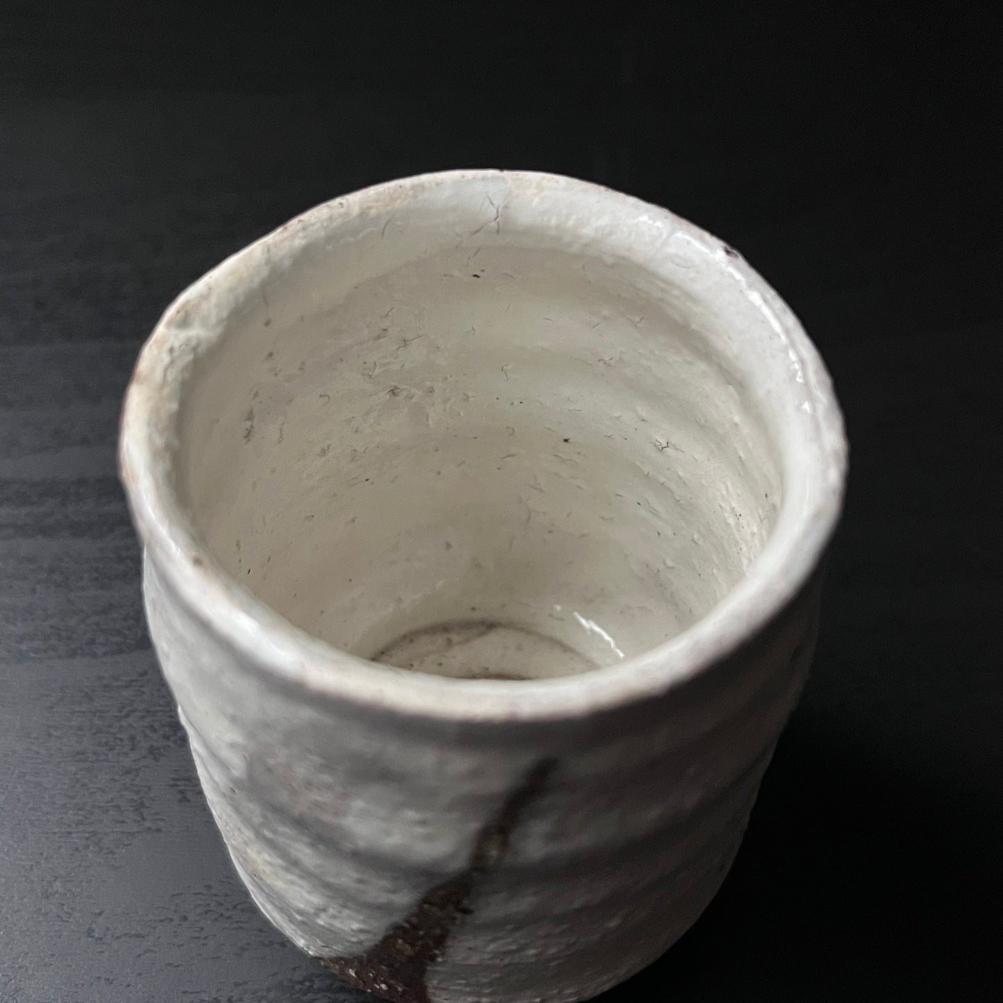 粉引酒呑