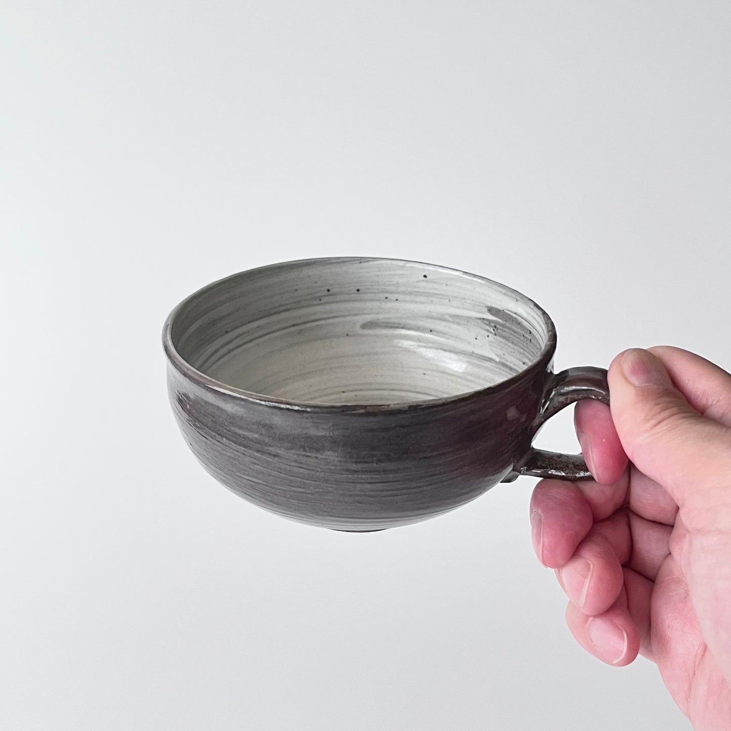 二彩化粧スープカップ