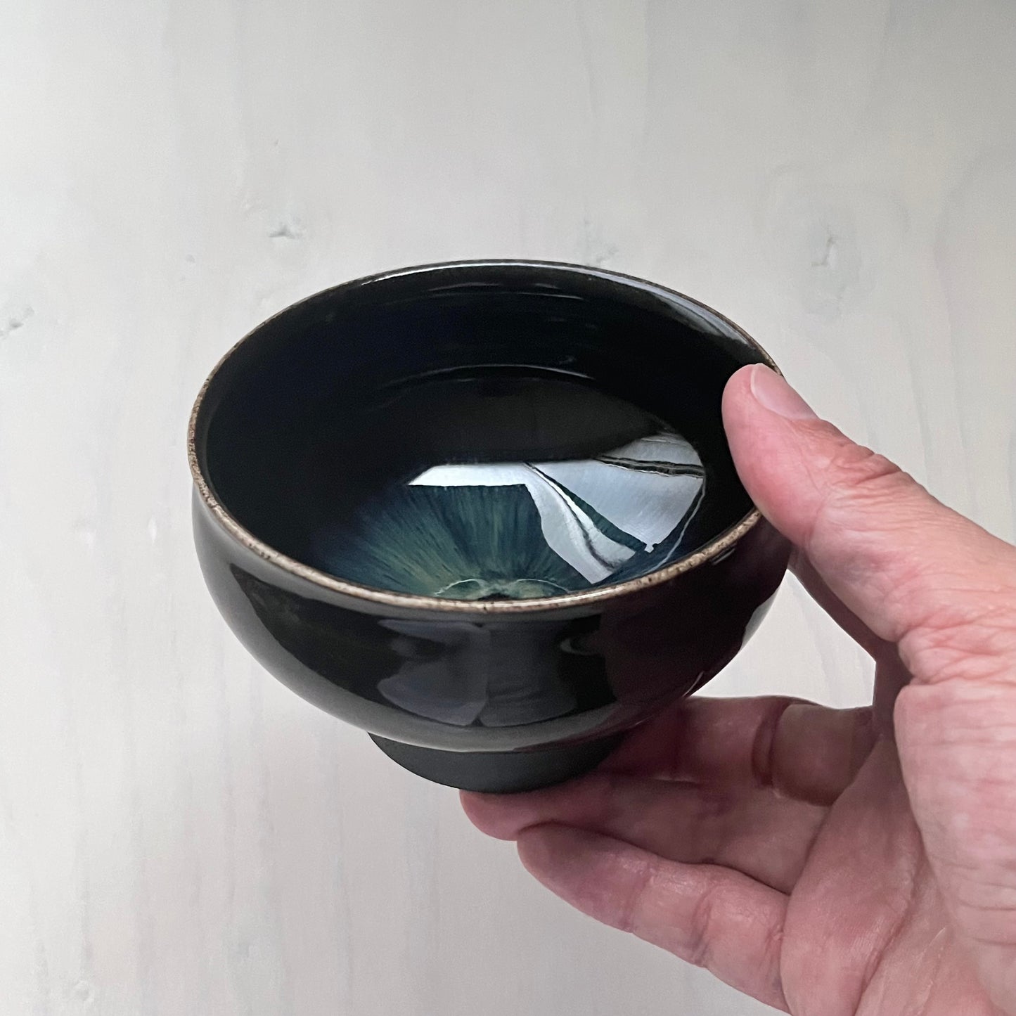 青小代釉碗 / 小