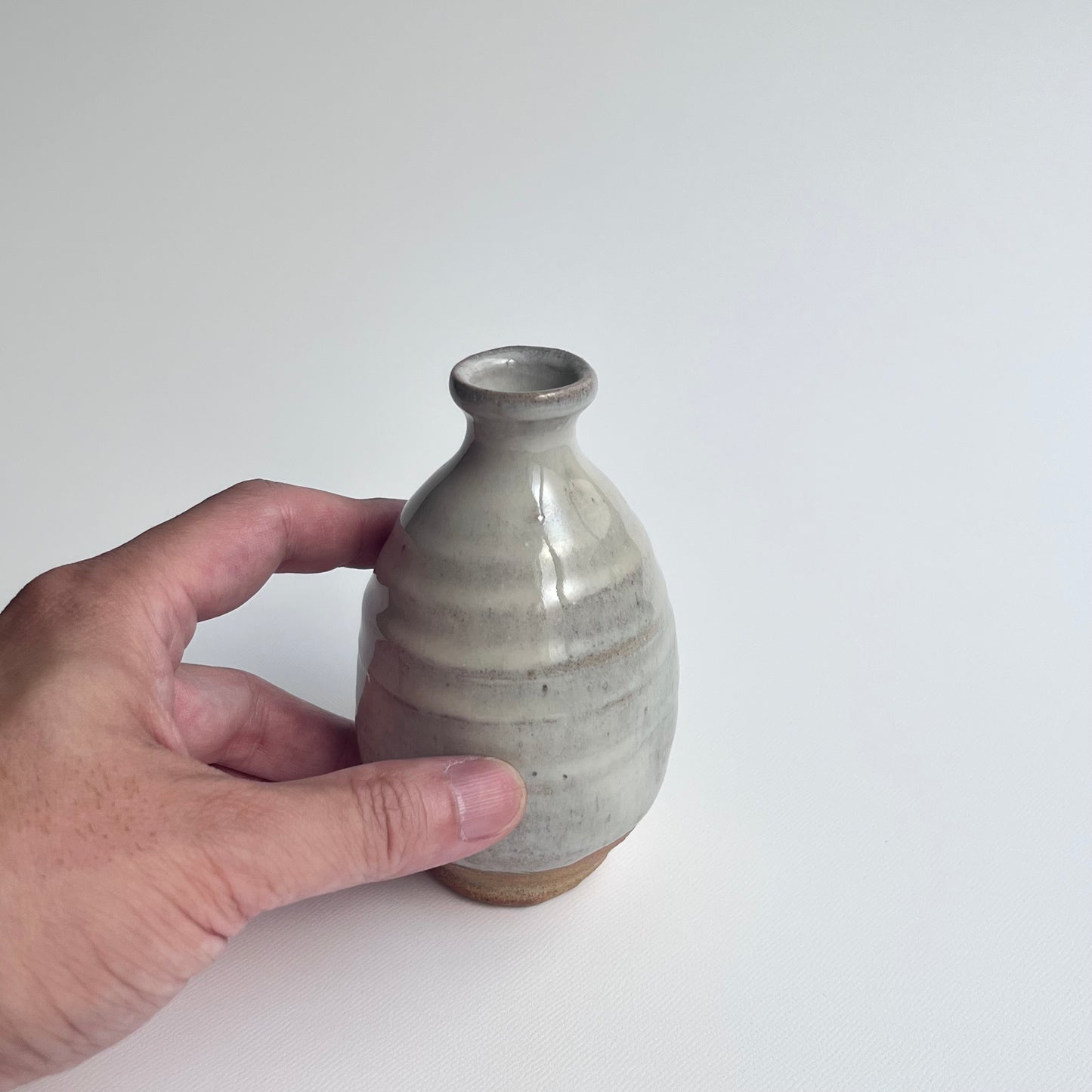 赤膚釉一輪挿