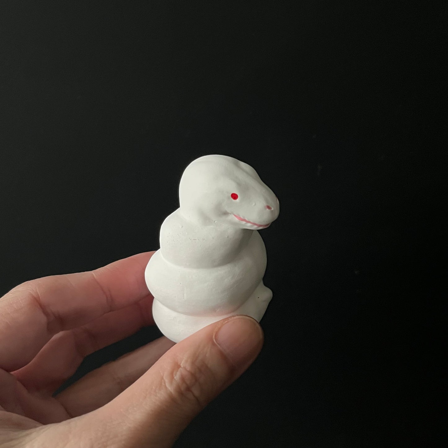 干支 とぐろ蛇人形