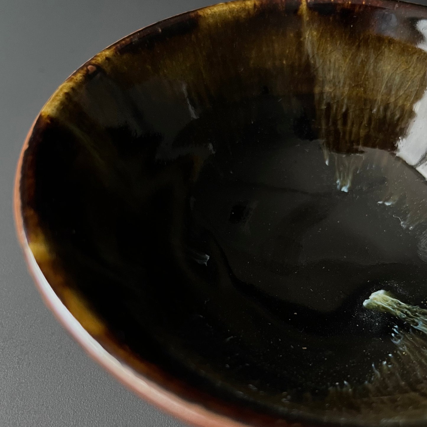 黒釉飯碗(小)