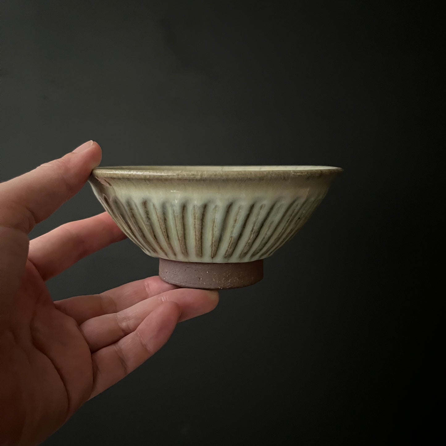 白小代シノギ飯碗(大)