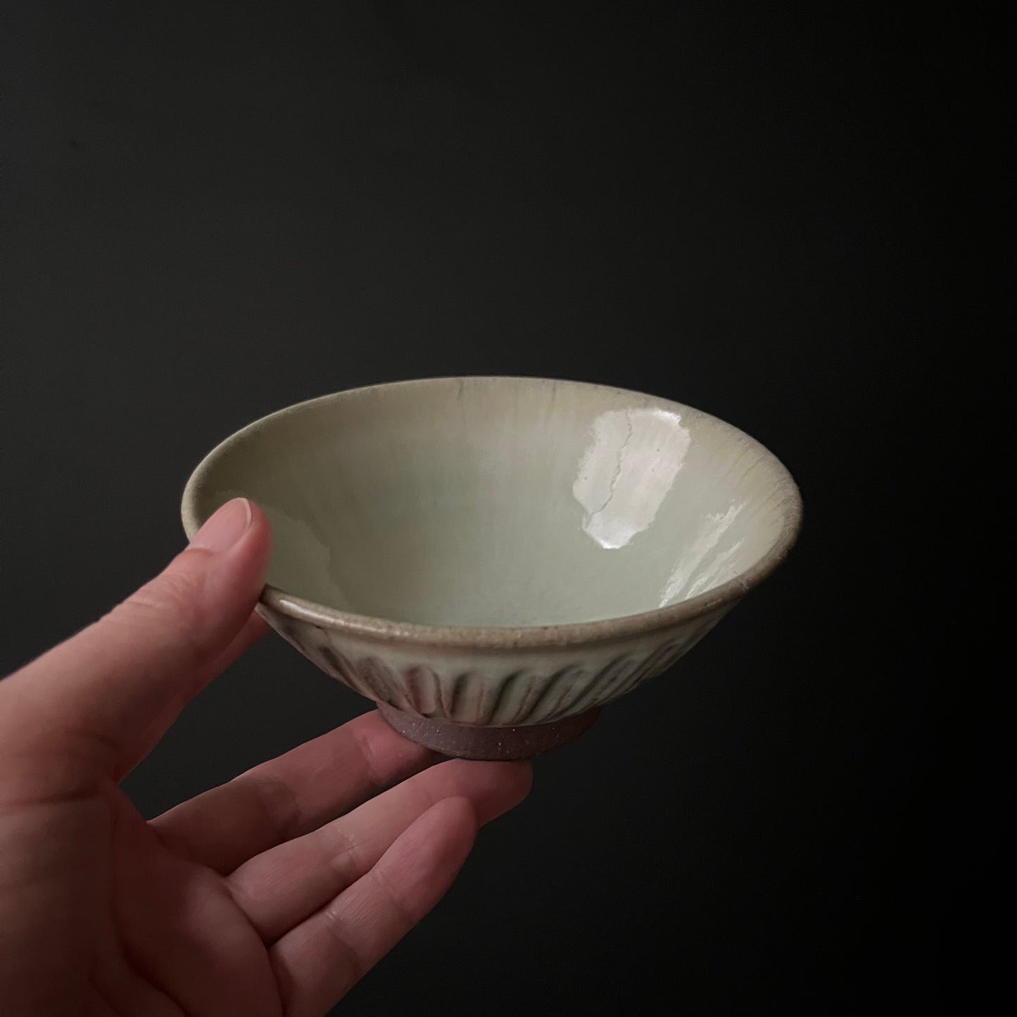 白小代シノギ飯碗(大)