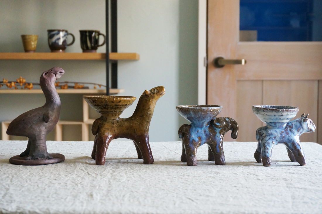 「小代焼中平窯 西川智成 陶のうつわといきもの展」通販について