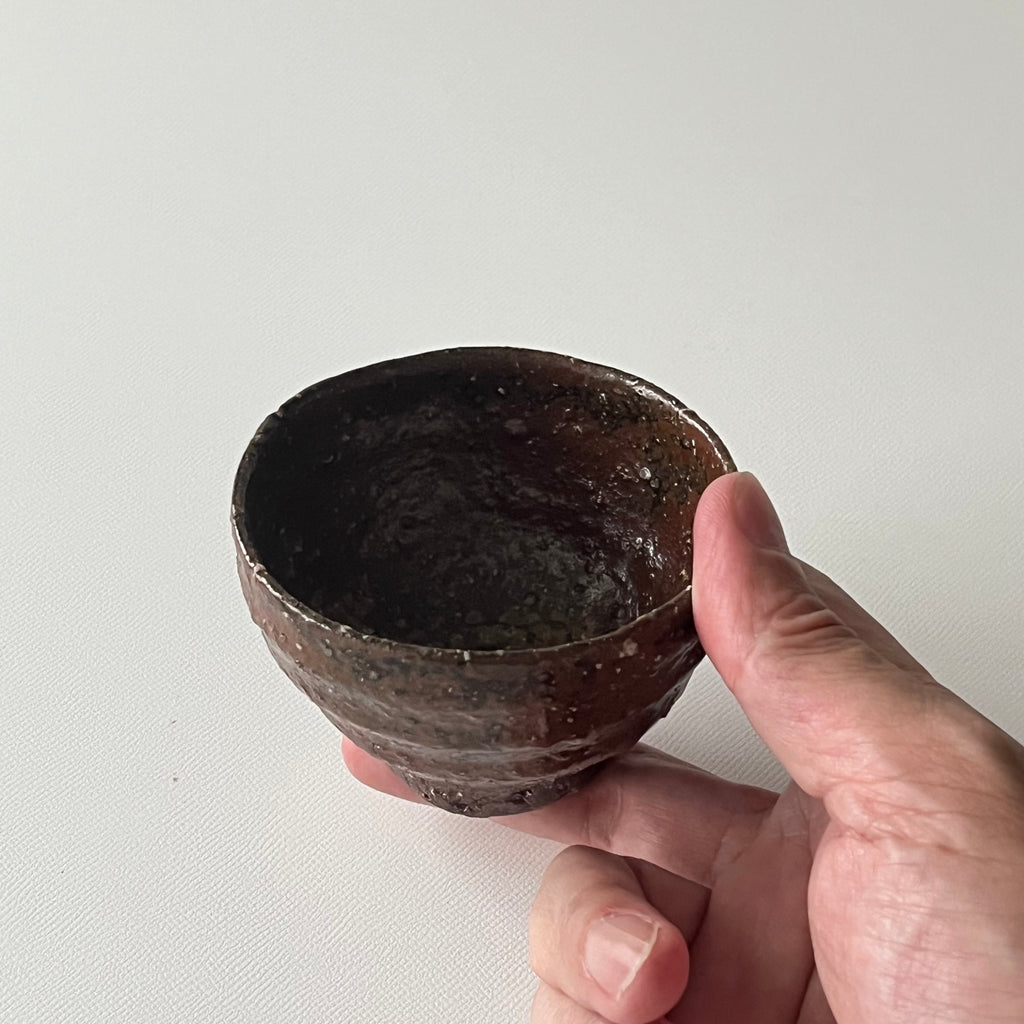 灰被りぐい吞み