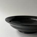 黒釉皿