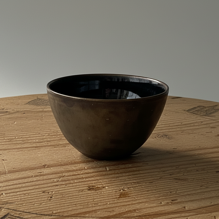 黒釉ボウル（小） - dandeliOn
