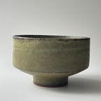 茶盌　翠釉