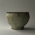 つぶ化粧緑釉ボウル - dandeliOn