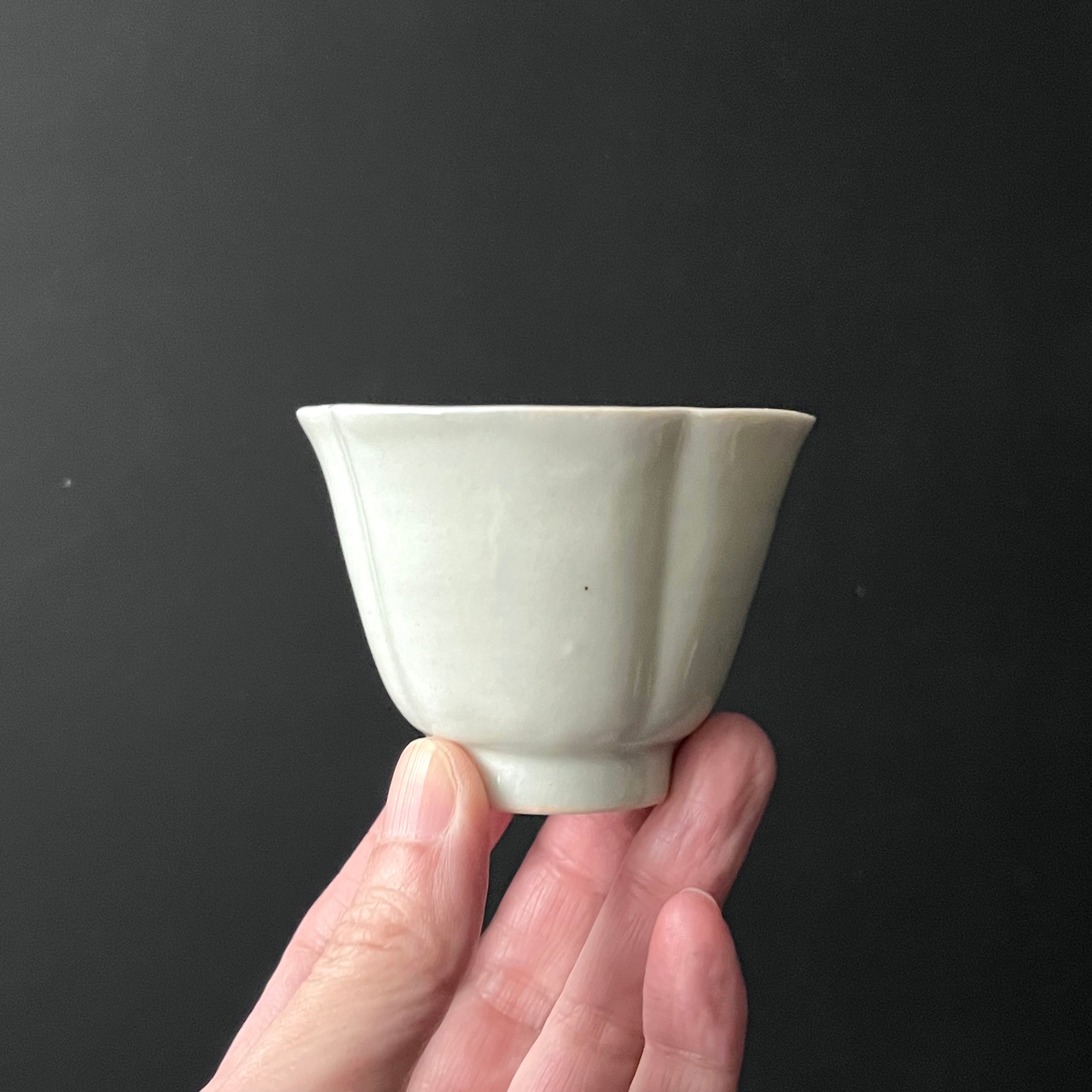 中国　白高麗　爵　爵杯　置物　直しあり 中国 白高麗 爵 爵杯 置物 直しあり