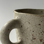 白釉マグカップ