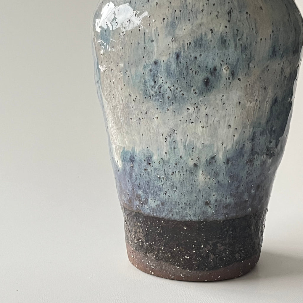 青小代花入