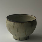 つぶ化粧緑釉ボウル - dandeliOn