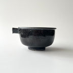 黒釉片口