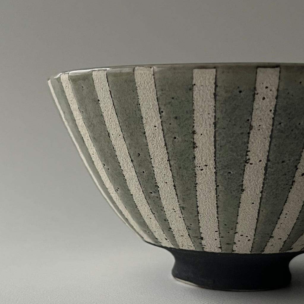 めしわん　青縞々