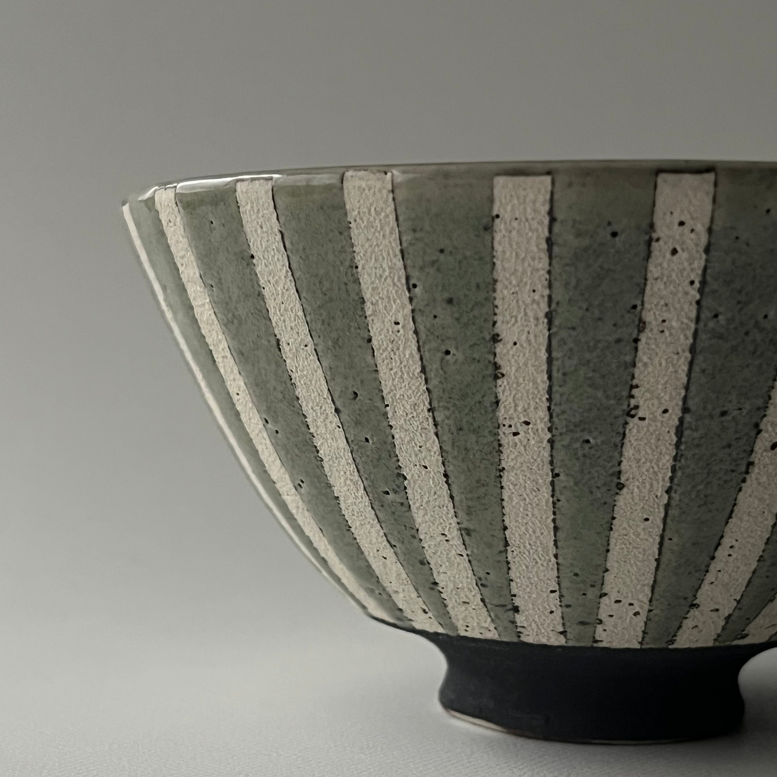 めしわん　青縞々