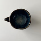黒釉片口