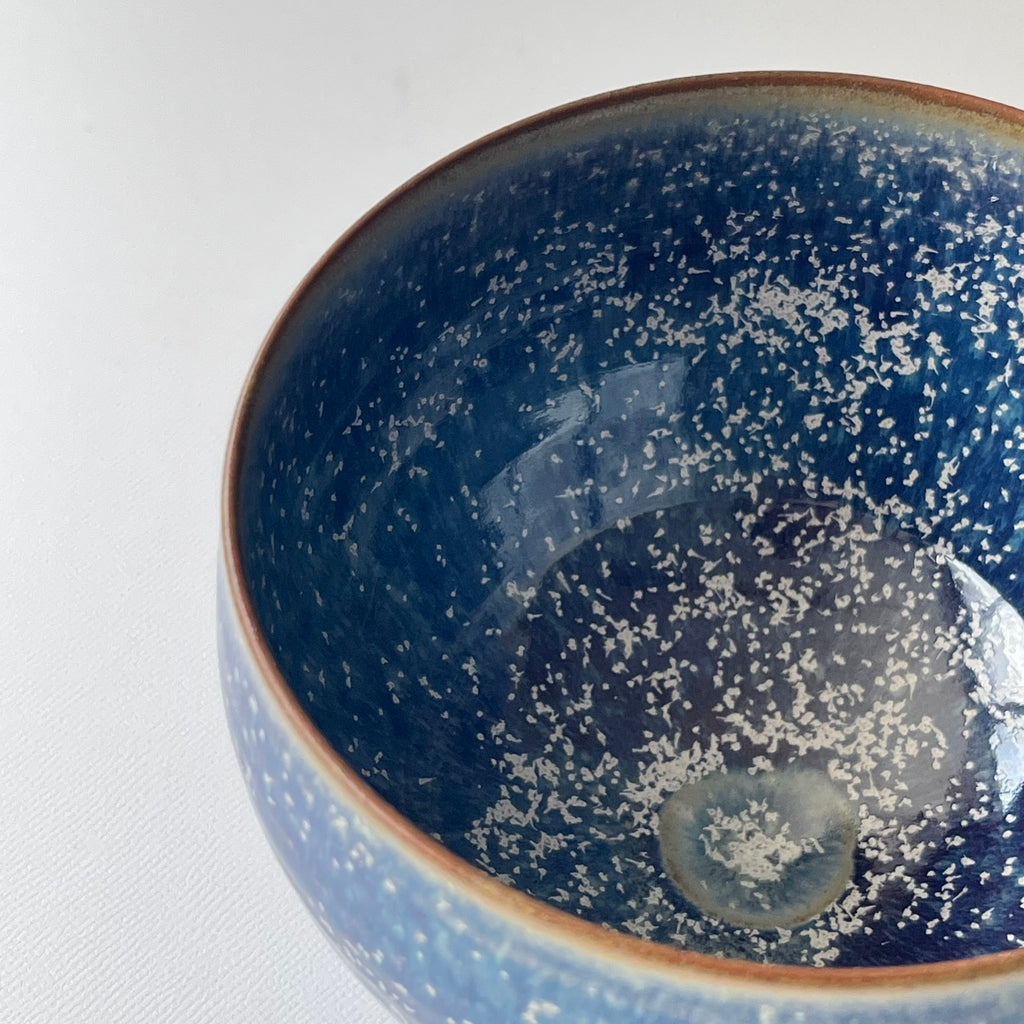 茶盌　蒼天釉