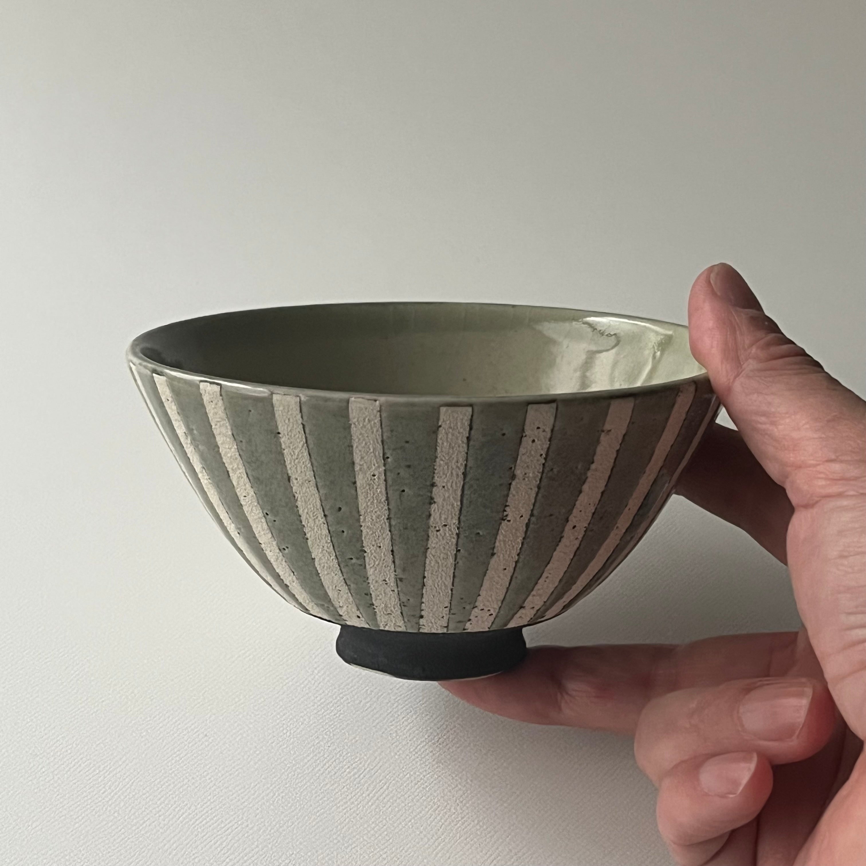 めしわん　青縞々