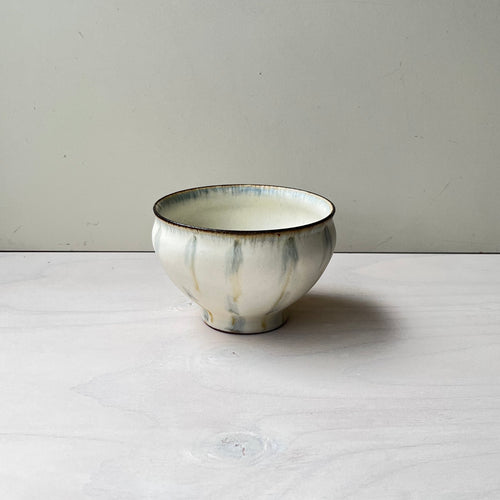 つぶ化粧緑釉碗 / 大 - dandeliOn