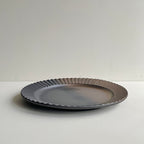 鎬リム皿　マンガン金 - dandeliOn