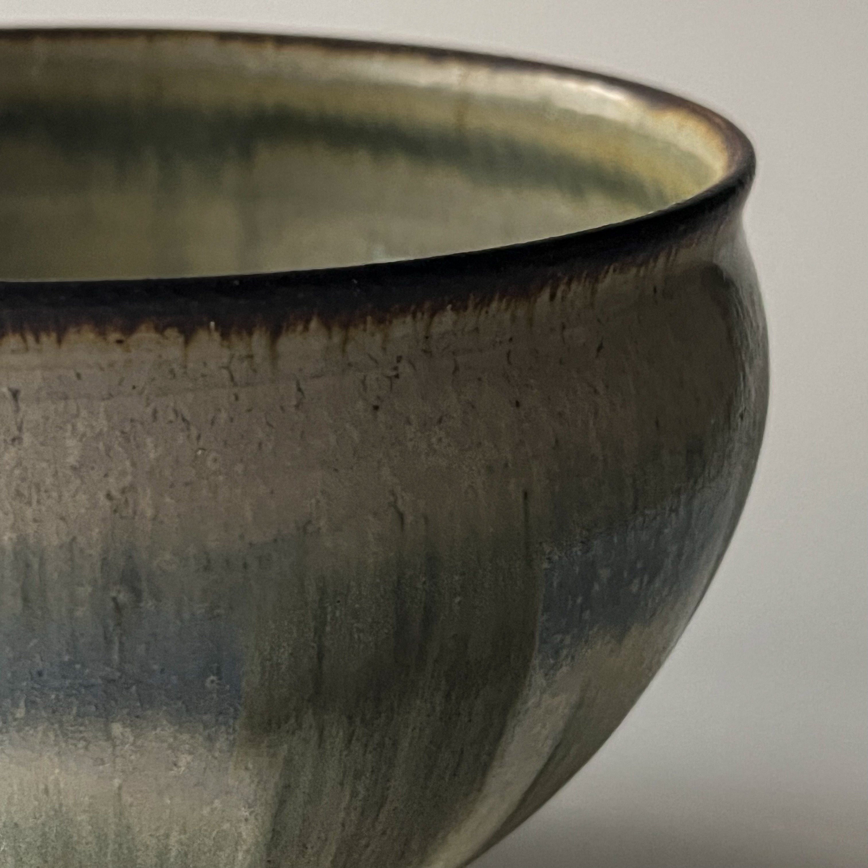 つぶ化粧緑釉ボウル - dandeliOn