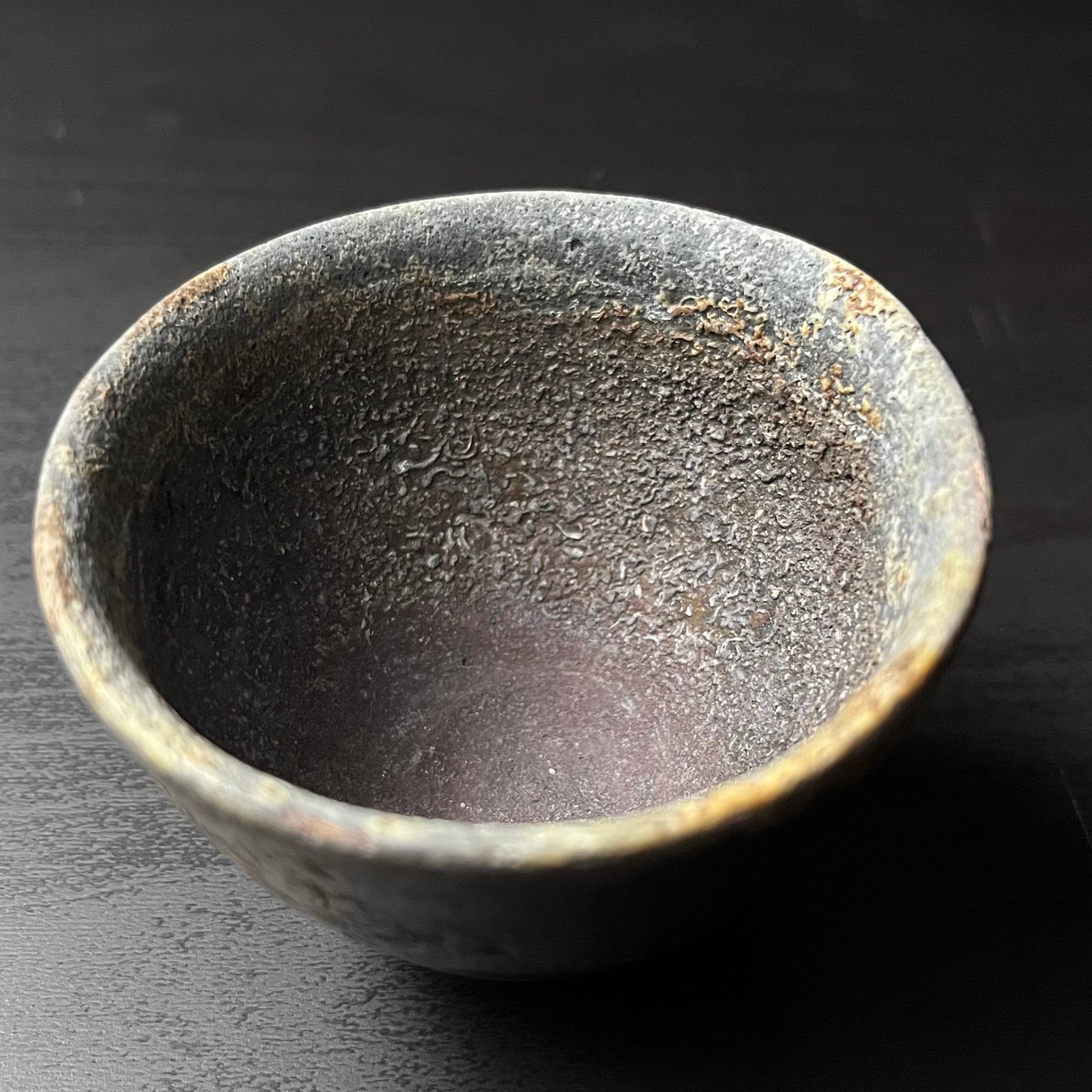 焼〆窯変酒呑 - dandeliOn