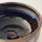 黒釉 薄茶茶碗