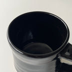 黒絵マグカップ　パルメット