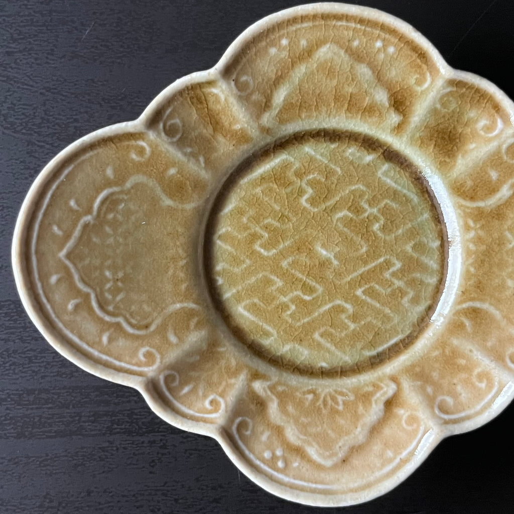 緑釉茶托 - dandeliOn