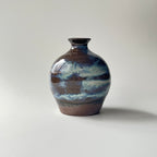 青小代扁壺徳利 - dandeliOn