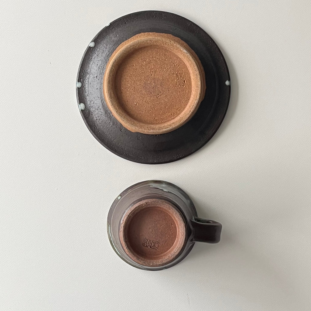 コーヒーカップセット（流し掛け）