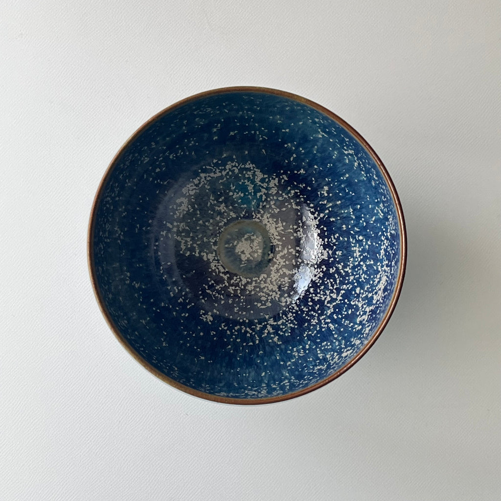 茶盌　蒼天釉