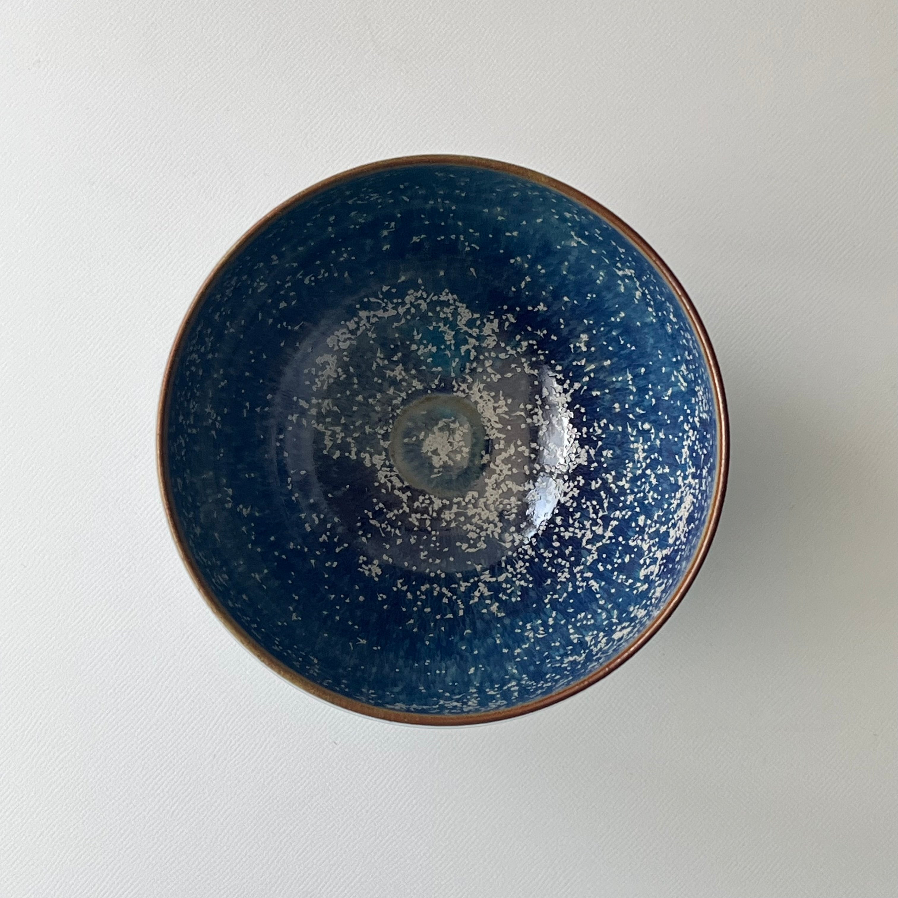 茶盌　蒼天釉