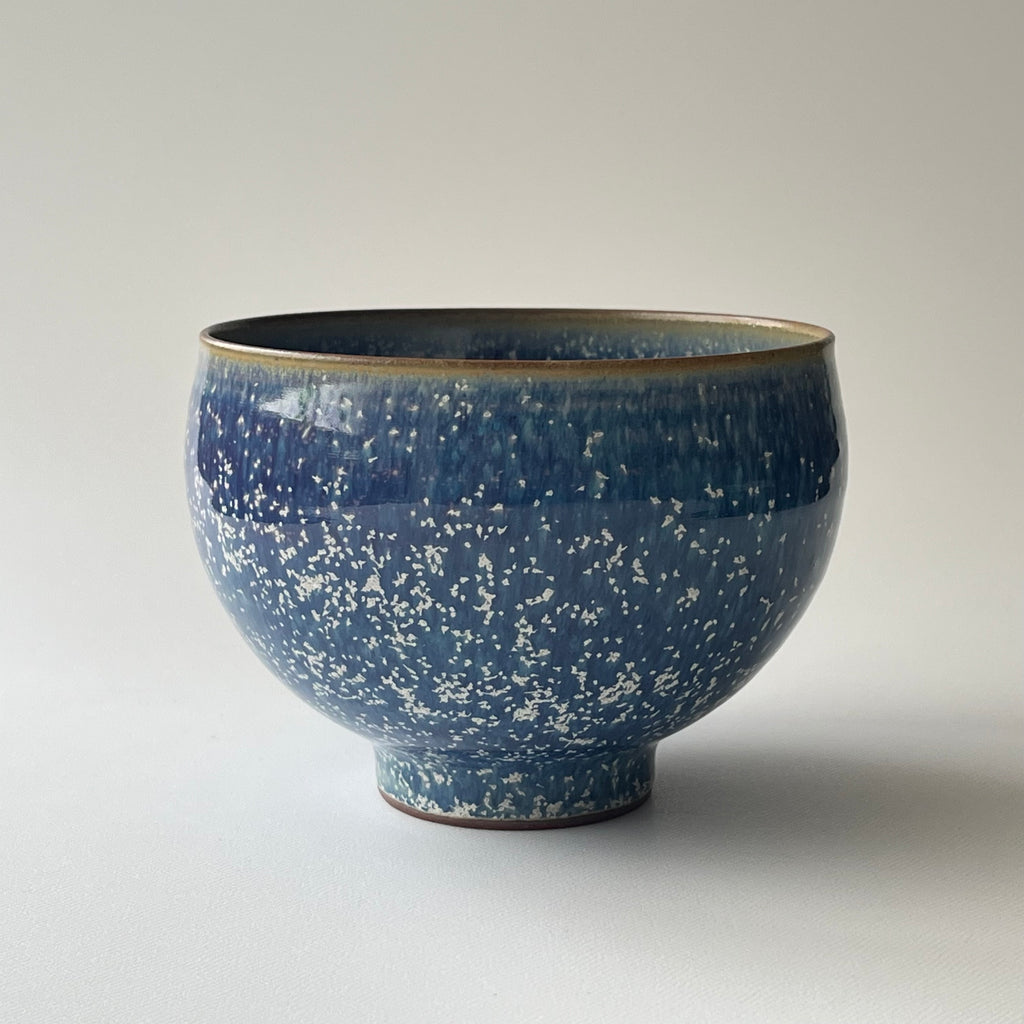 茶盌　蒼天釉
