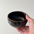 黒釉 薄茶茶碗