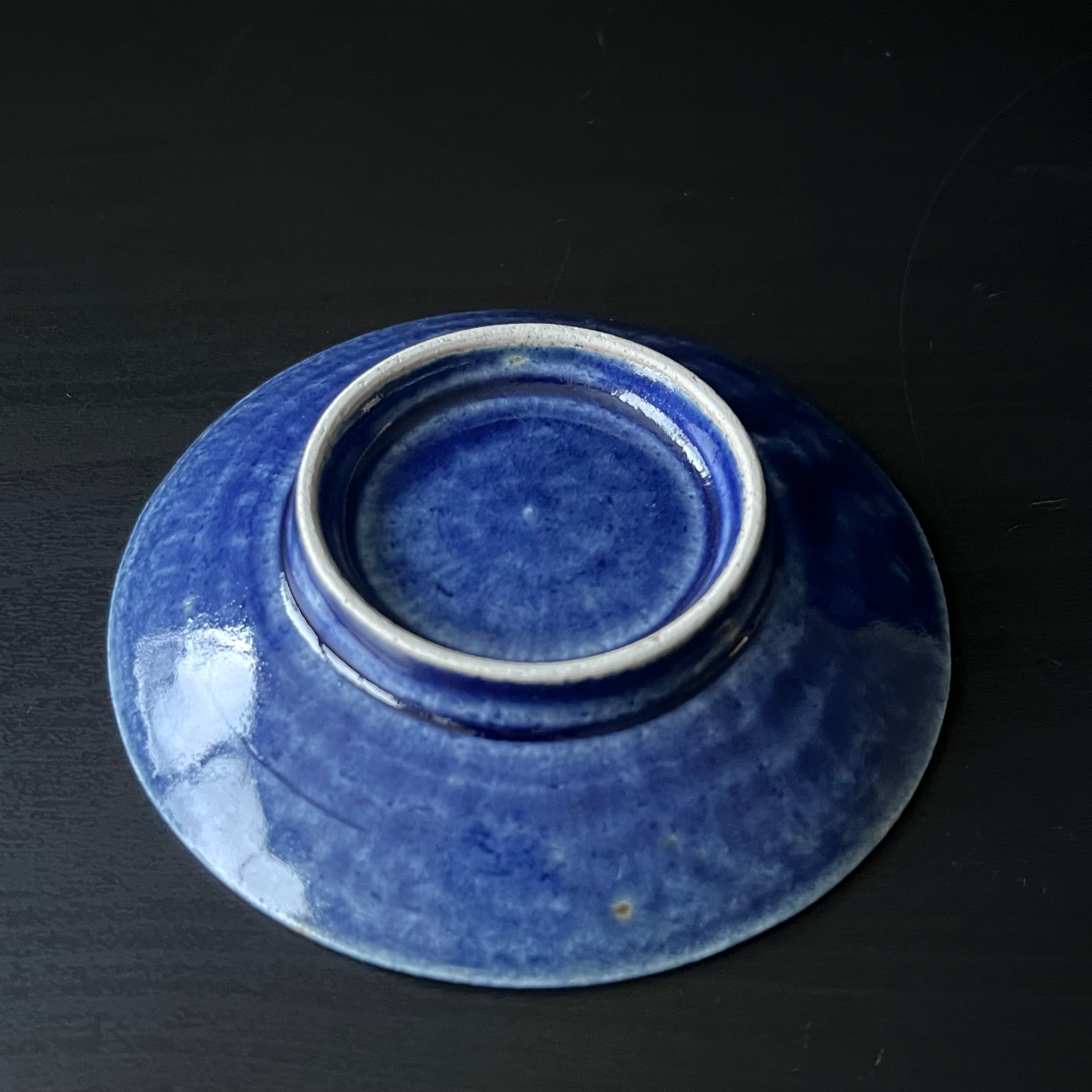 瑠璃釉双喜文小皿 - dandeliOn