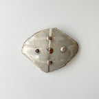 粉引ちぎり皿