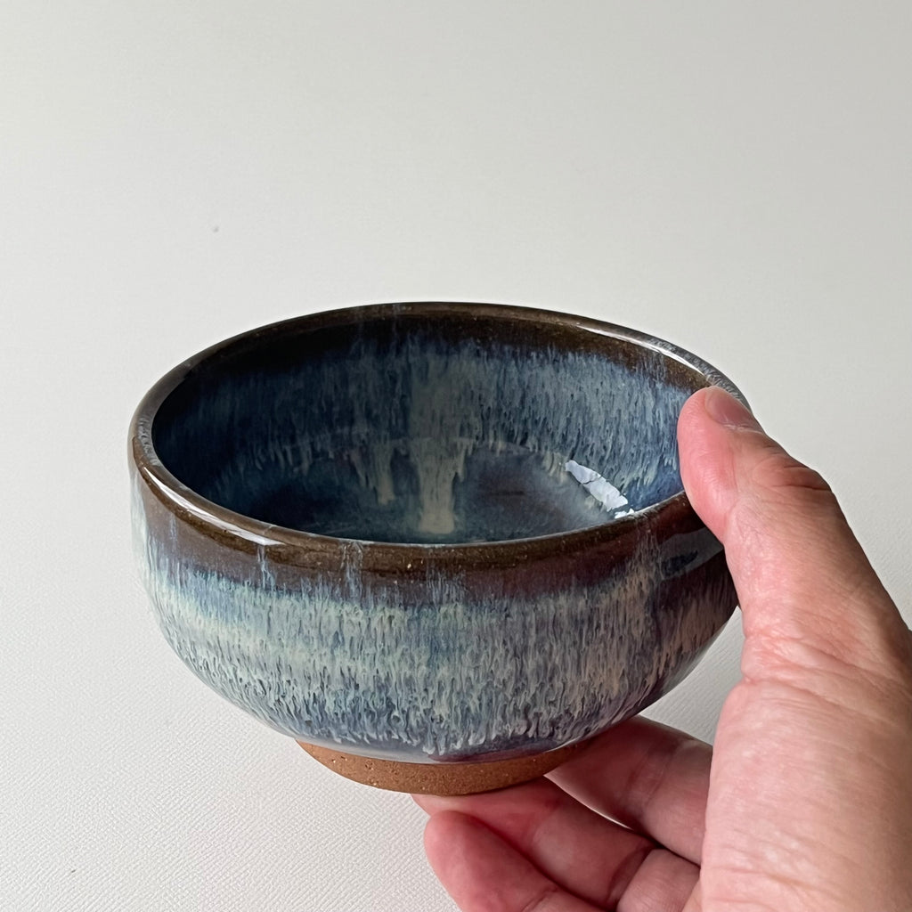 青小代 薄茶茶碗