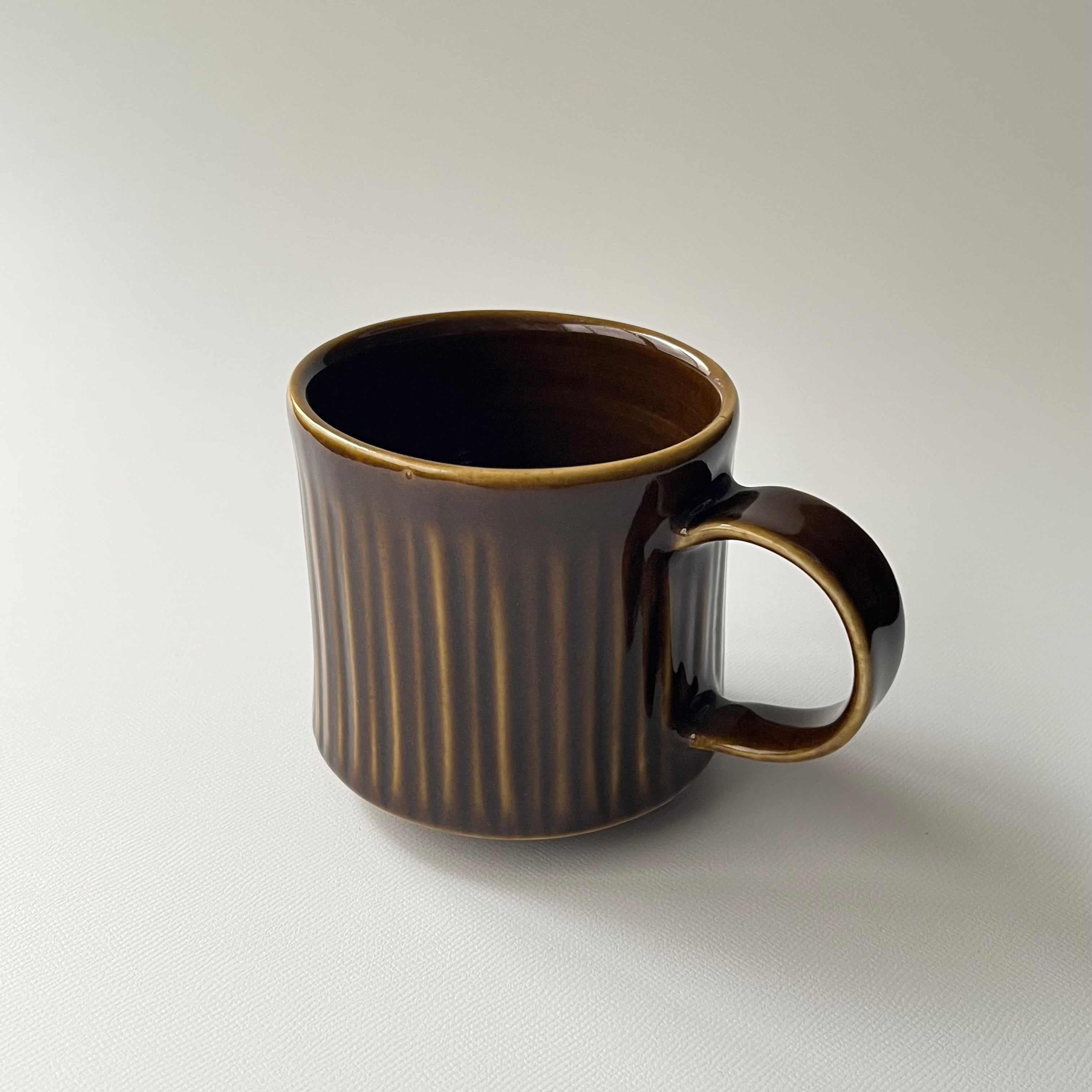 飴釉マグカップ