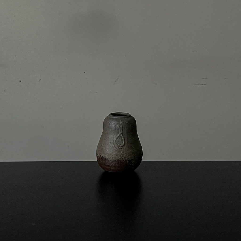 馬門釉一輪挿し