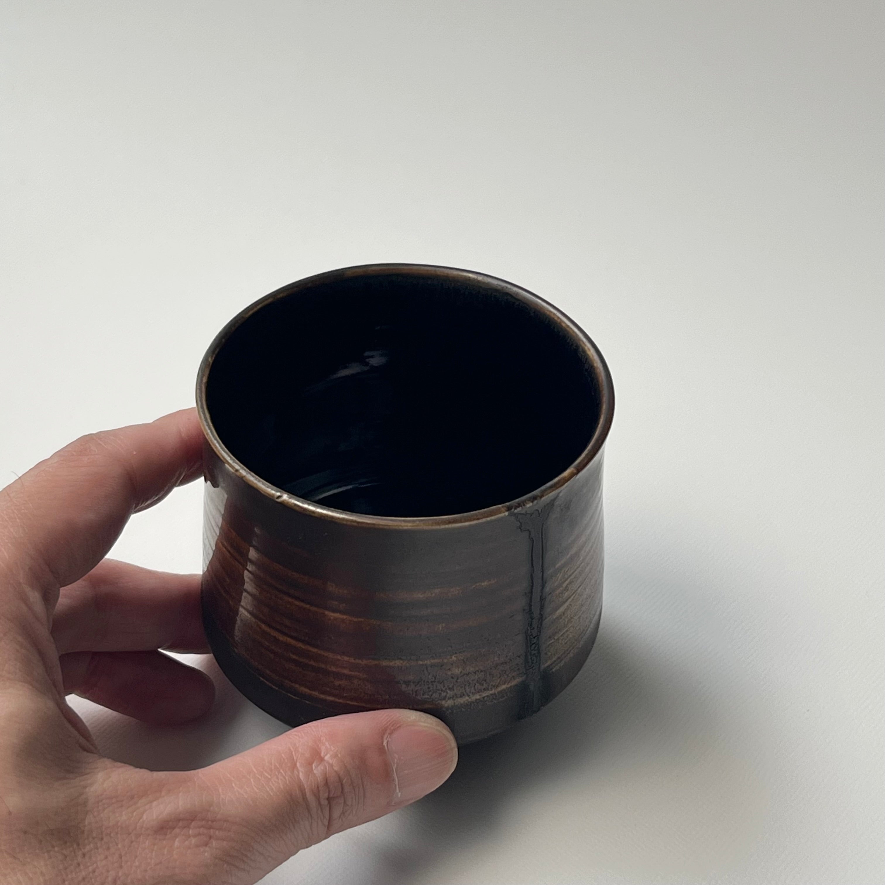 黒釉ロックグラス