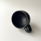 黒釉丸マグ