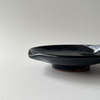 黒絵小皿　パルメット