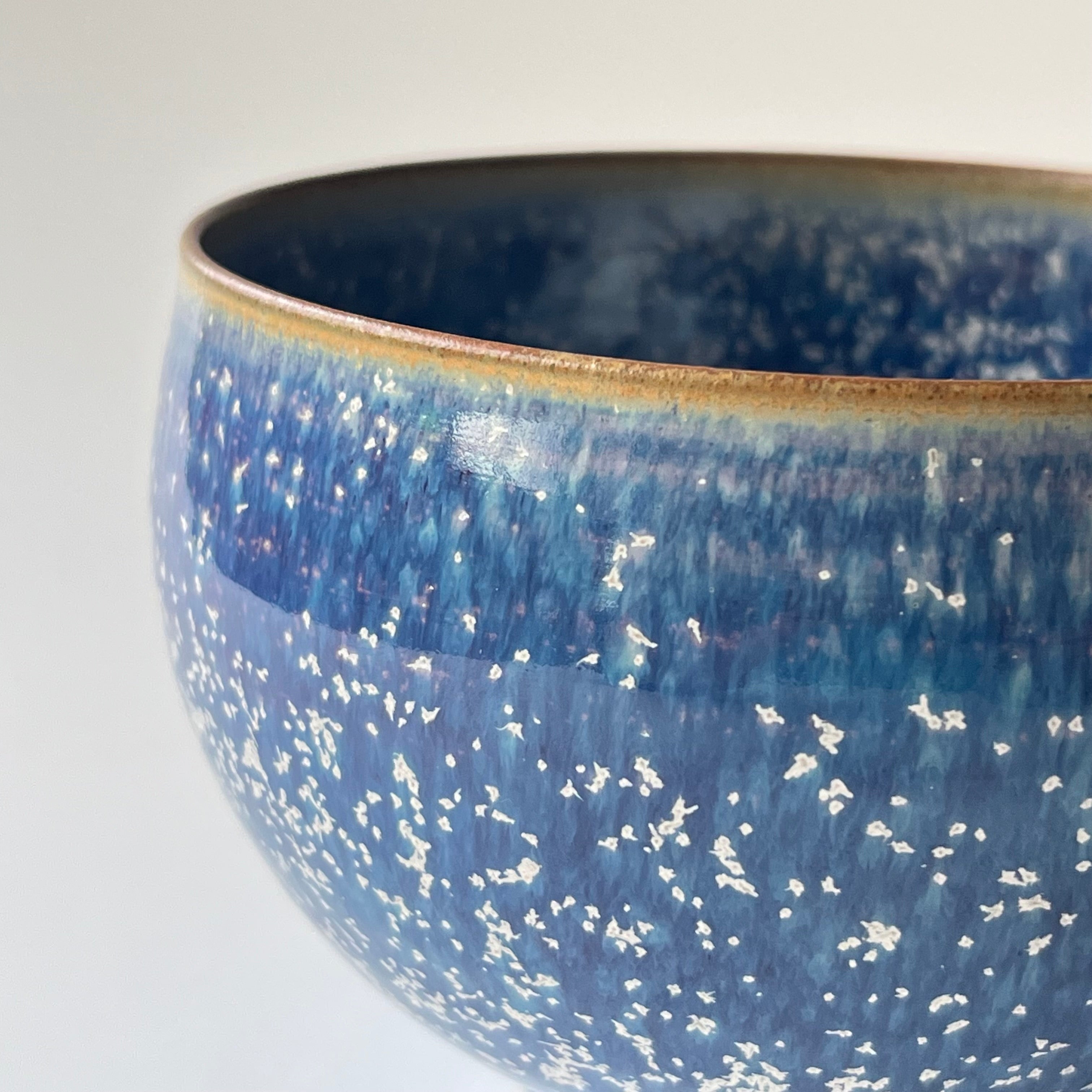 茶盌　蒼天釉
