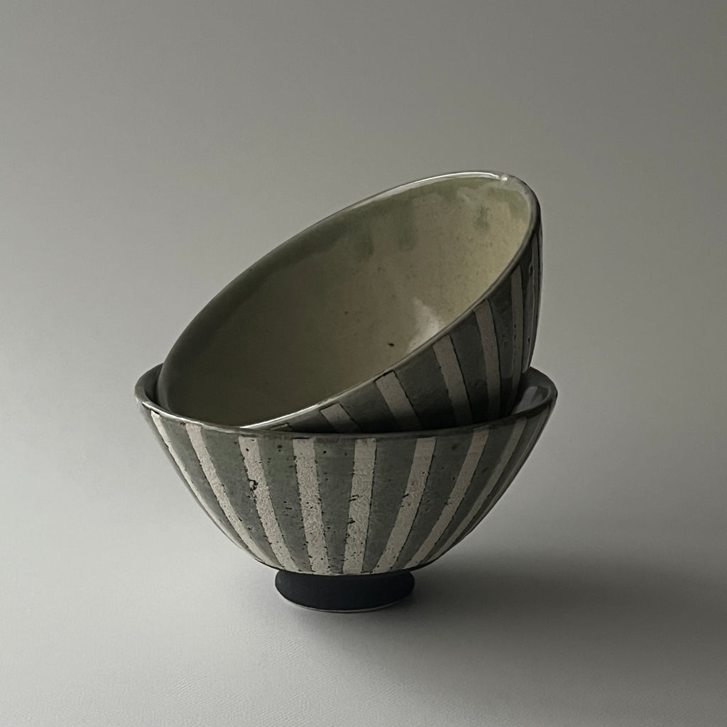 めしわん　青縞々