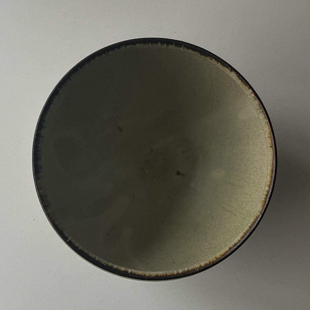 つぶ化粧緑釉ボウル - dandeliOn