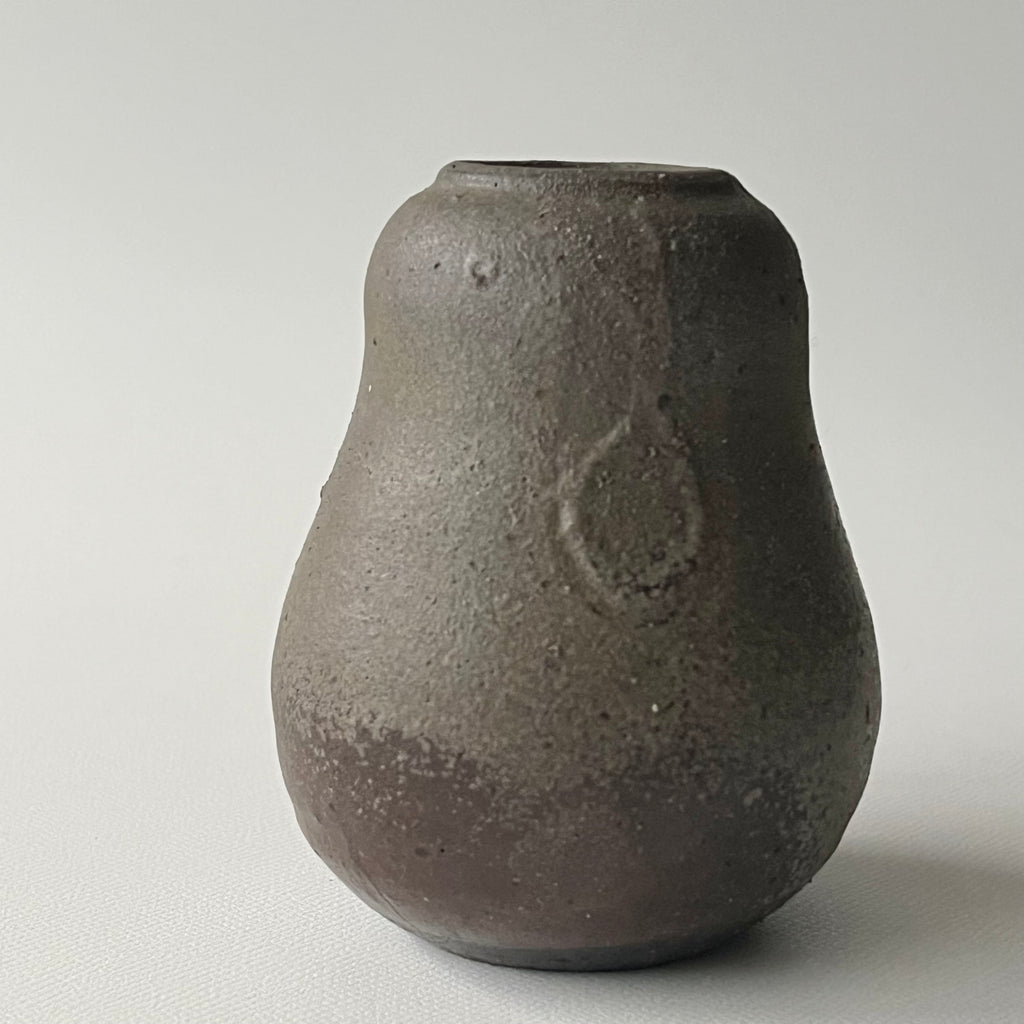 馬門釉一輪挿し