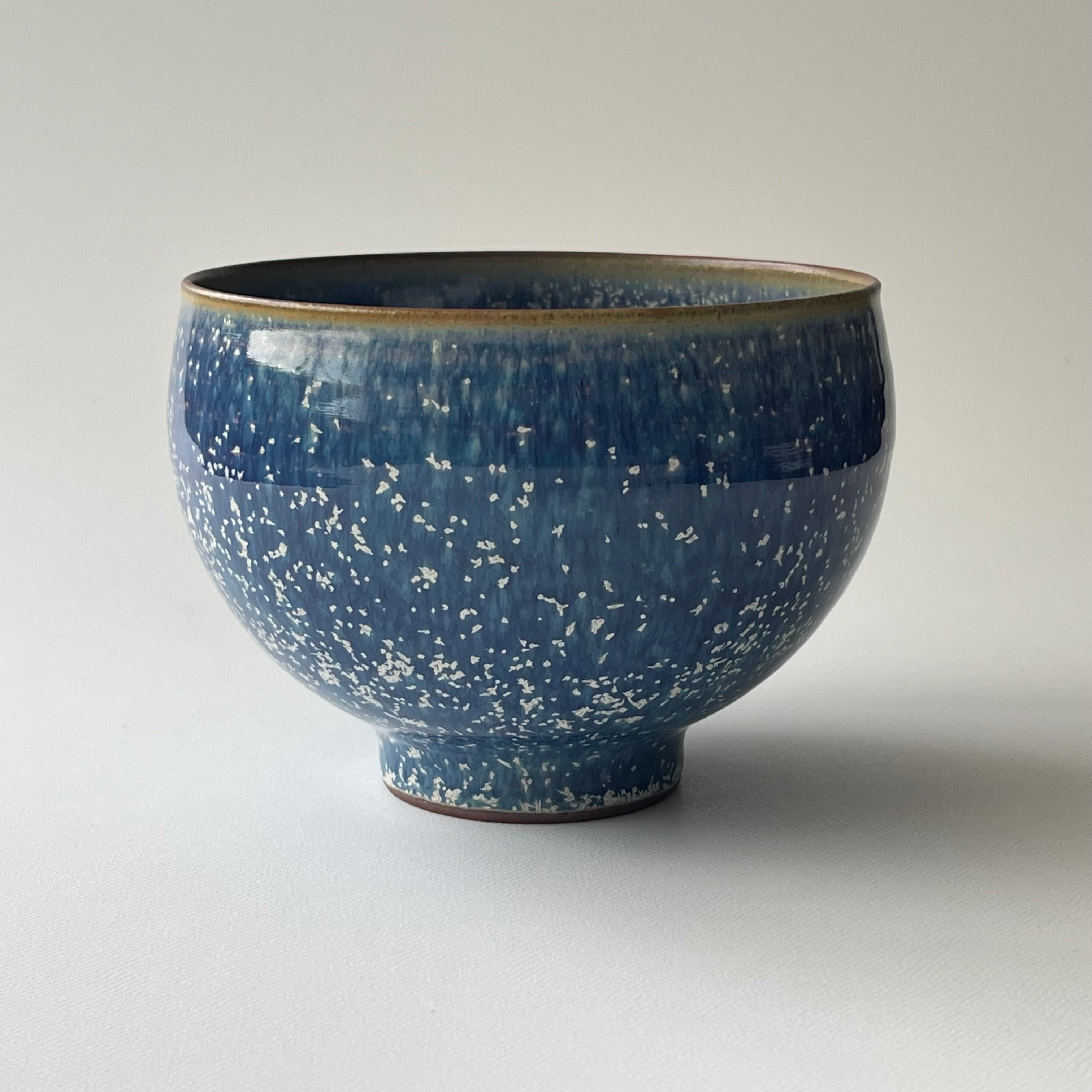 茶盌　蒼天釉